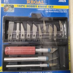 16 Piece Precision Knife Craft Set