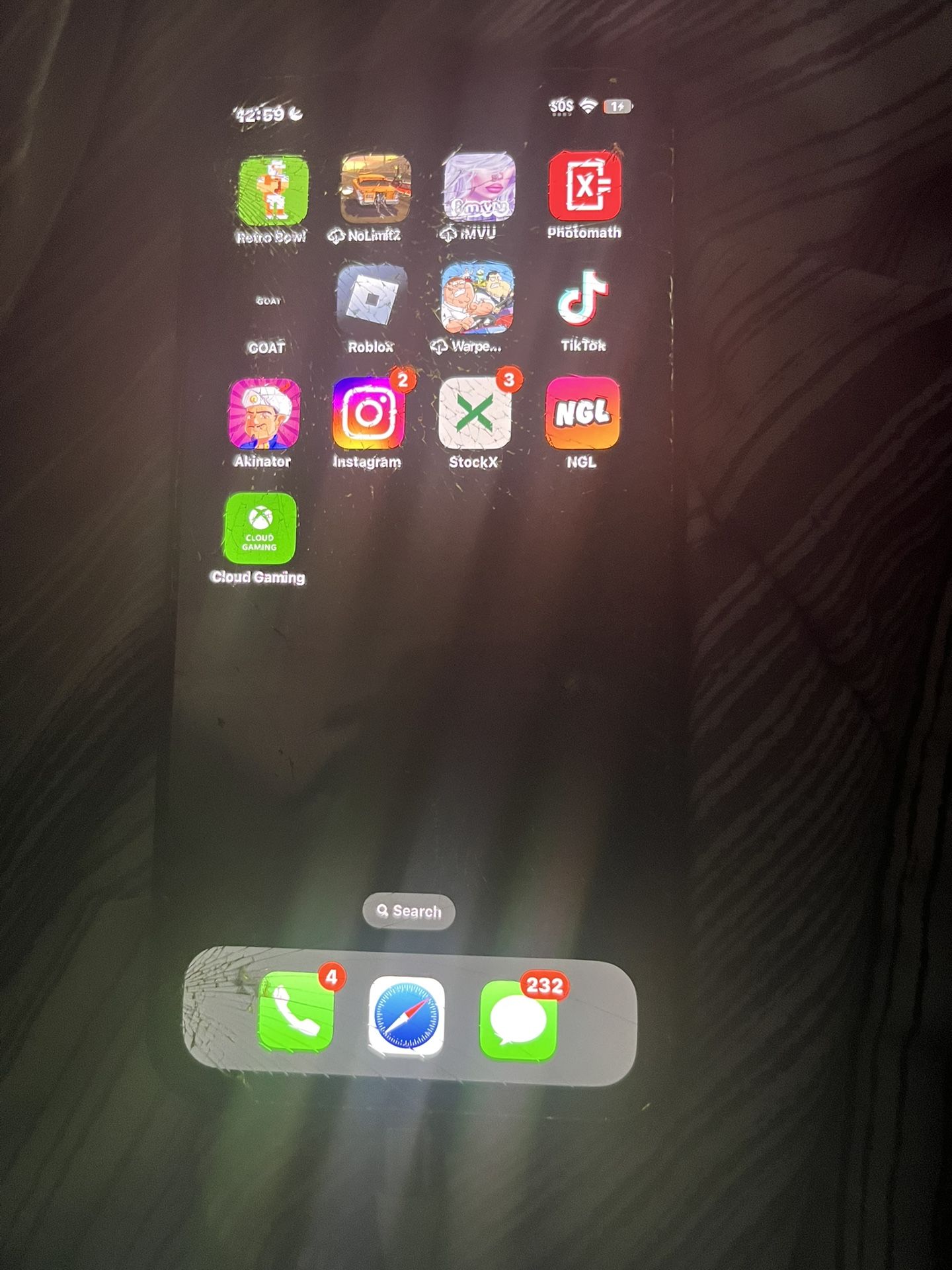 iphone  with tik tok