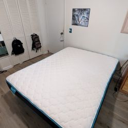 Queen Mattress and Frame