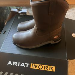 Men’s Brand New Ariat Steel Toe Work Boots … Men’s Size 12 ! $60 Firm 