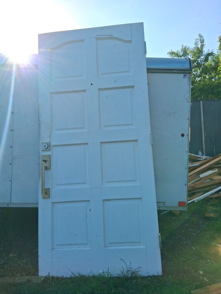 French Door 🚪 [ Hardwood][it Has No Frame]