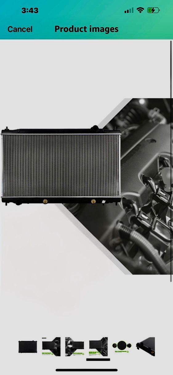 Radiator And Thermostat 2014-2018 Infinity