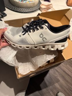 On cloud shoes