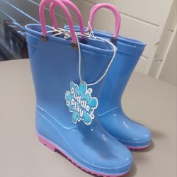 Puddle Play Water Boots Size 10 Toddler