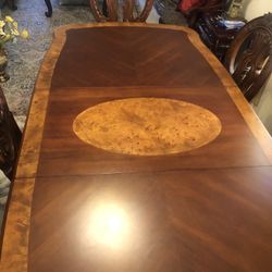 Dining Table With Six Chairs 