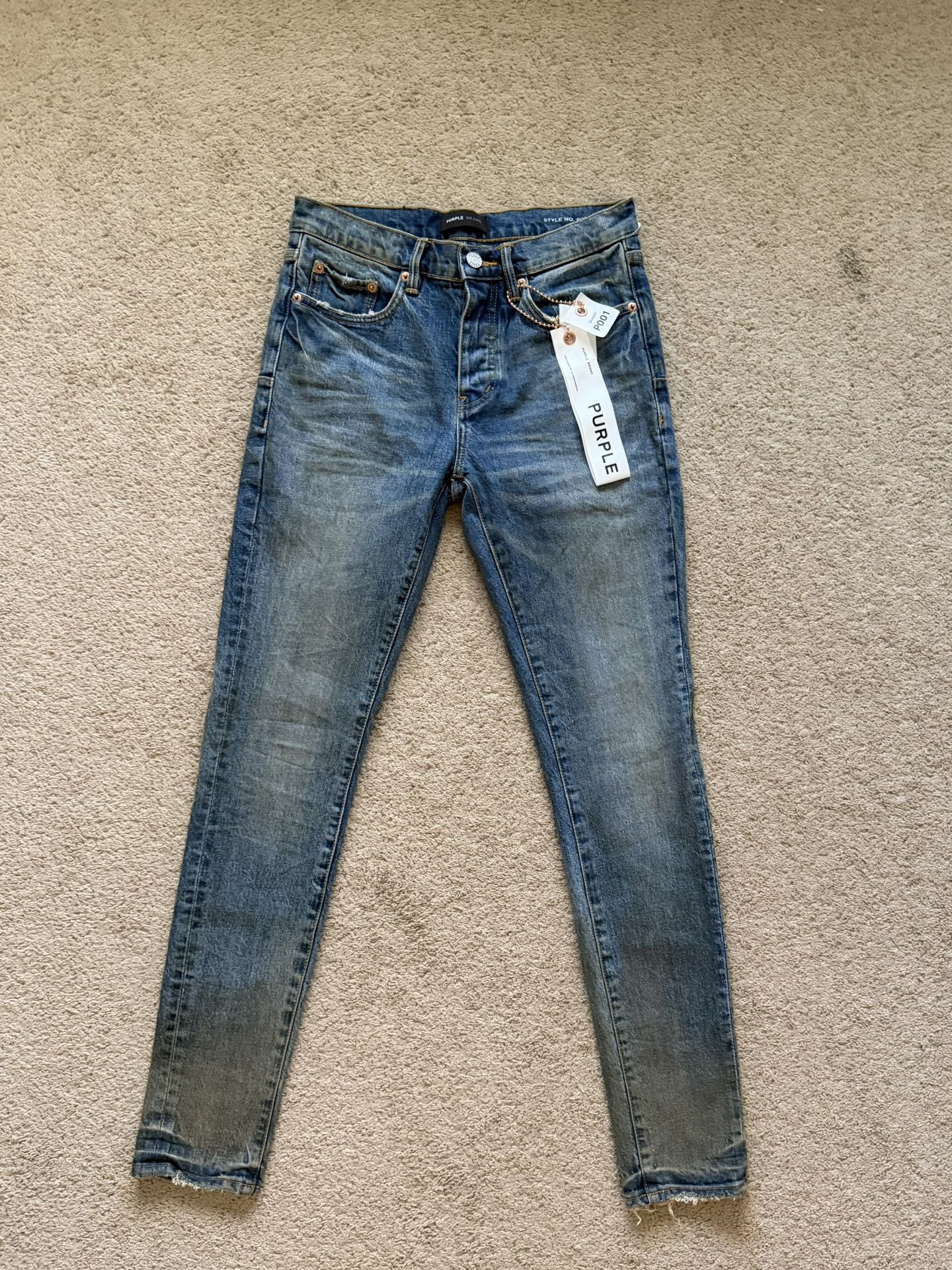 Purple Brand Jeans Mens Skinny Size 29/30 - 30/32