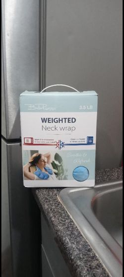 Brand New Bella Russo Weighted Neck Wrap Soothe & Refresh 3.5 LB Pickup Between 2:00-10:40 Cash Only Rainbow/Charleston 