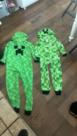 Minecraft Onesie Pajamas 2for1
