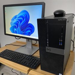 Dell OptiPlex 5040 desktop Computer  Intel Core i7-6700 3.40GHz  8GB RAM  256GB SSD  Win11,WIFI, Microsoft Office installed.  Nothing wrong. ** NO TRA