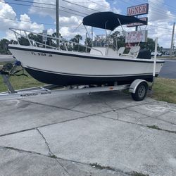 1995 Mako 17ft 