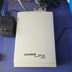 Imation SuperDisk LS‑120 External Drive 