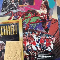 Collectible sports movie memorabilia Michal Jordan