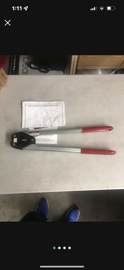 MIP 420 HEAVY DUTY OFFSET POLY STRAP SEALER