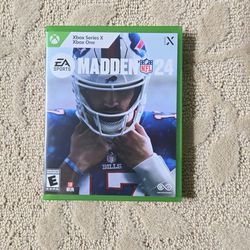 Madden 24 Xbox Series X  Sale Or Trade 