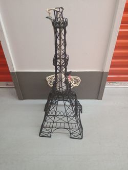 Vintage French Paris Eiffel Tower Table Lamp Home Living Room Bedroom Light