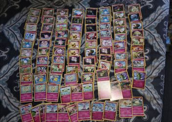 Pokémon cards Fairy type