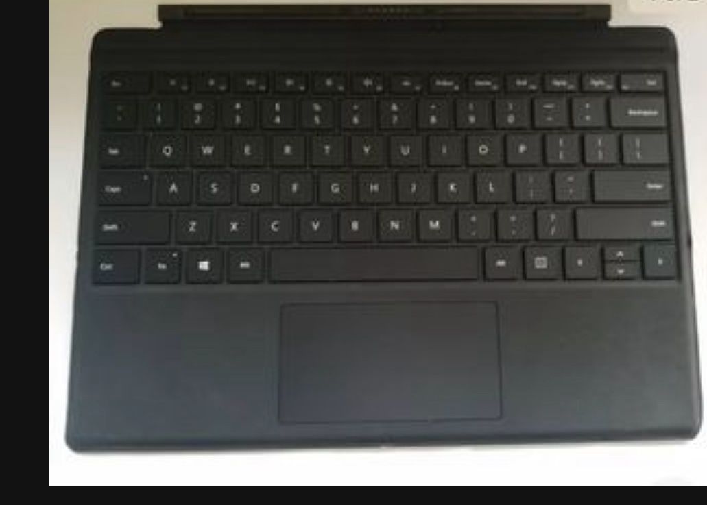 Microsoft Surface Pro Model 1725 Black keyboard