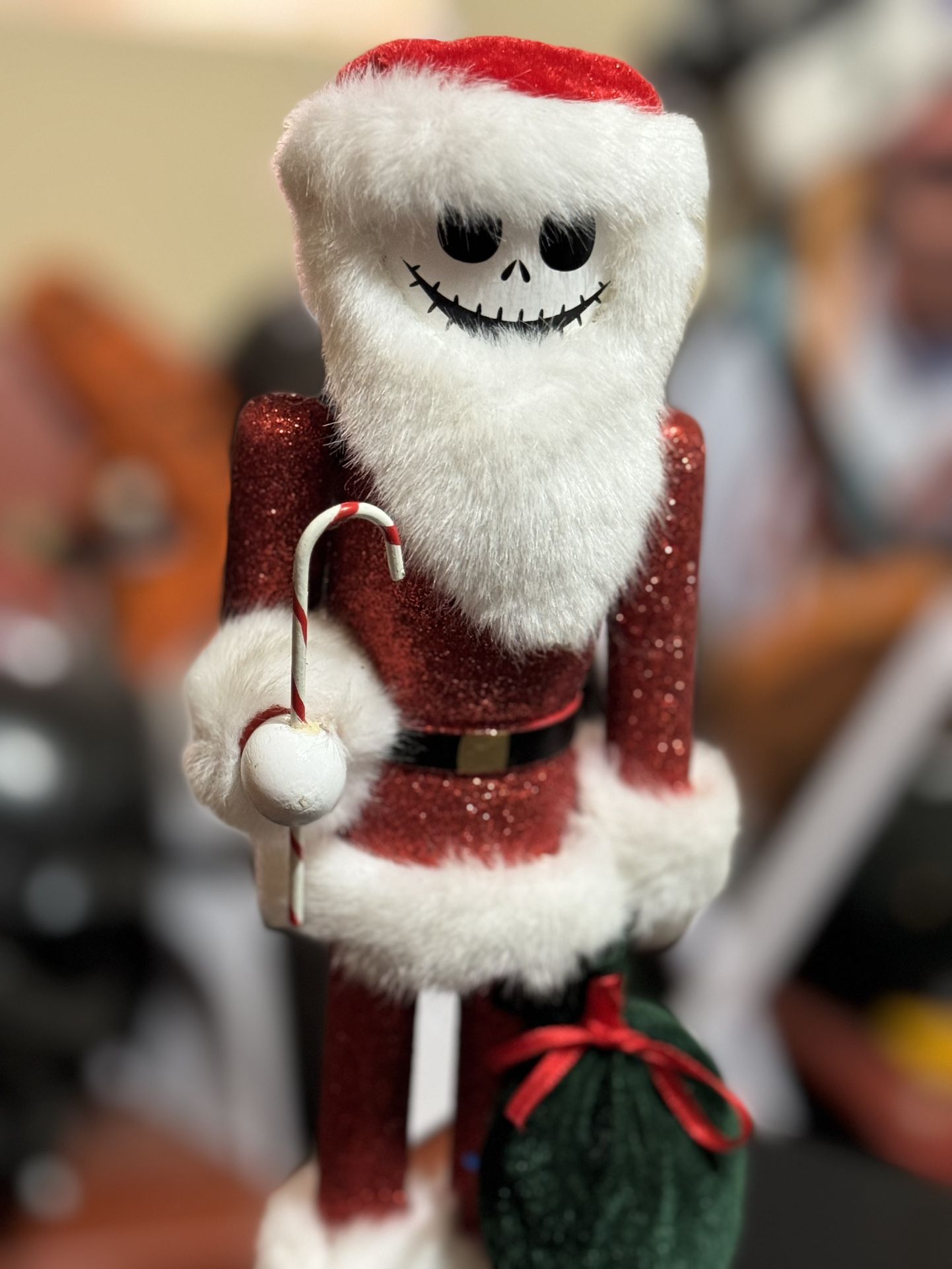 Disney The Nightmare Before Christmas Jack Skellington Christmas Nut Cracker. Excellent Condition Pre Owned . $30.00