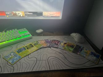 Pokémon cards a couple in bad condition