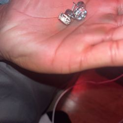 Moissanite. Diomond Earings Silver 48$