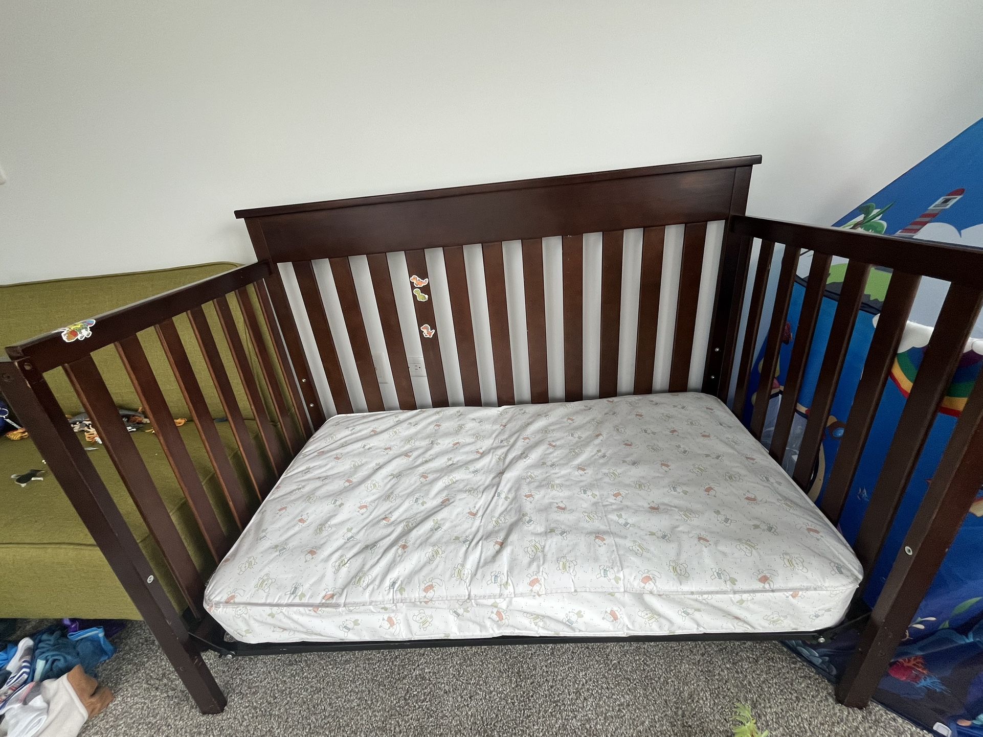 Crib And Mattress