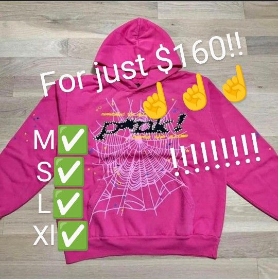 Sp5der P*nk V2 Hoodie 'Pink'
