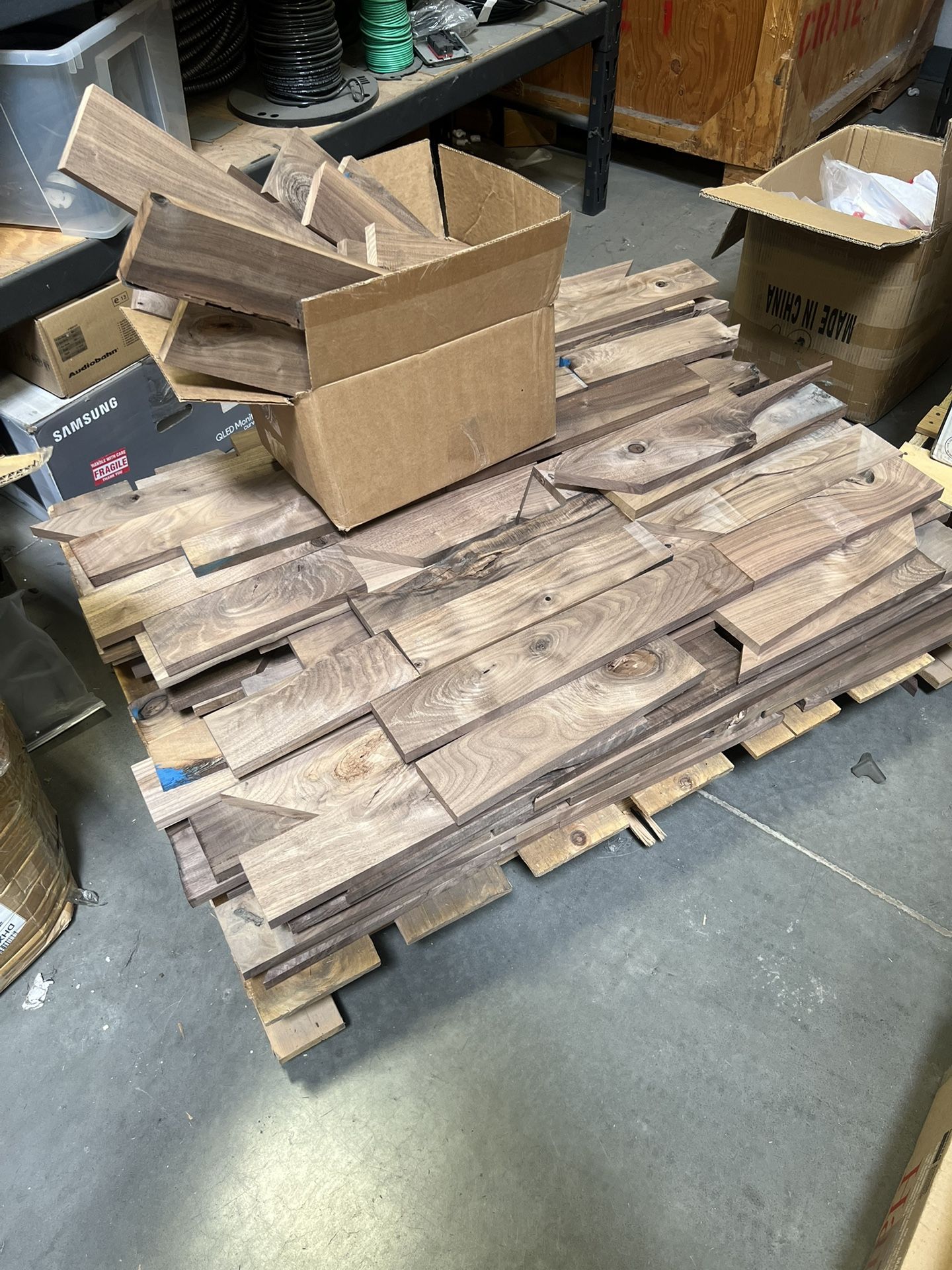 Walnut Wood Cut Offs
