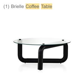 Black Modern Coffee Table