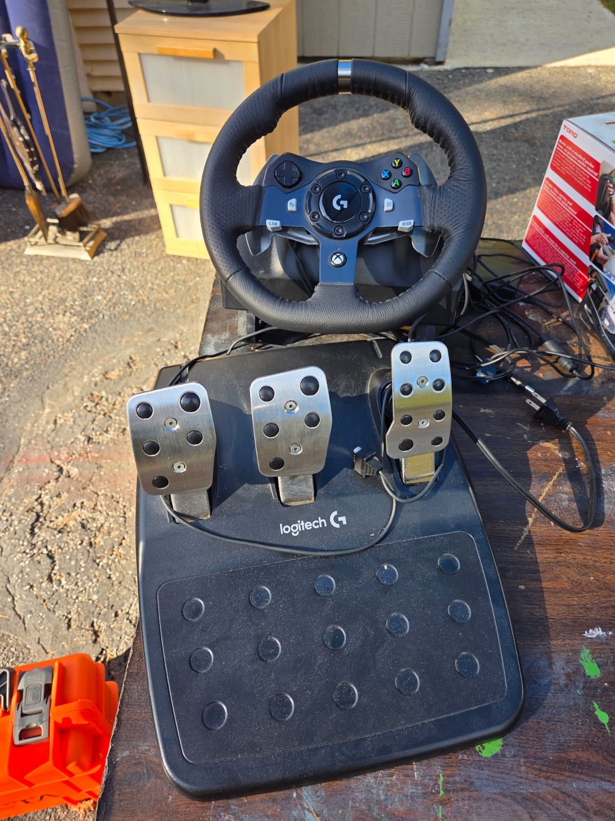 Logitech Steering Wheel With Shifter