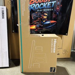 Hisense AX700 5.1.4 Ch. Dolby Atmos Soundbar System w/ Wireless Subwoofer & Rear Speakers – 570W Peak Power