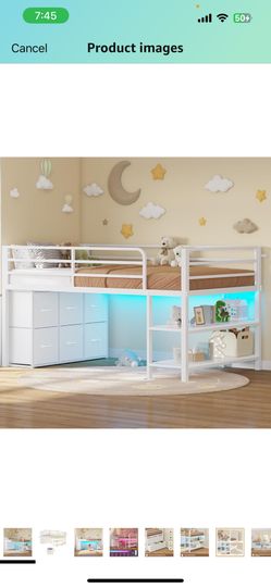 Twin Loft Bed For Sale