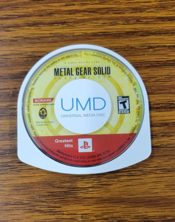 Metal Gear Solid: Peace Walker Greatest Hits For PSP