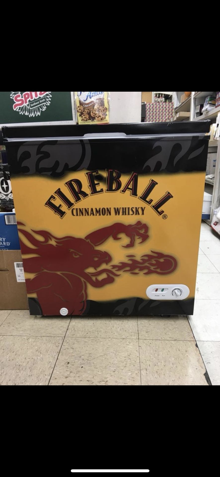 Fireball Whiskey Cooler, Fridge Magic Chef