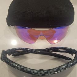 Oakley Radarlock Carbon Fiber Frame Sunglasses 