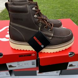 WOLVERINE WORK BOOTS SOFT TOE MOST SIZES AVAILABLE 