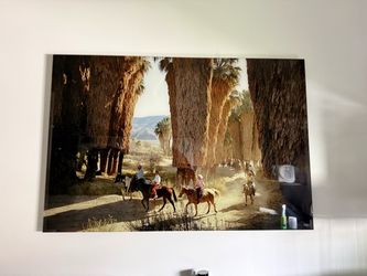 Large Desert Landscape Photo Acrylic Print – 32” x 48”