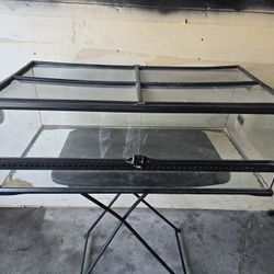 36" Zoo Med Reptile Terrarium
BUNDLE w/ Lights & Accessories