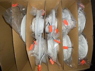 (17) Incomplete open box LED Recessed Downlight 5/6" 5CCT  Amico