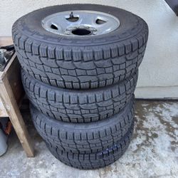 Used Tires 245 / 75 / 16 - 3000 Mile Use
