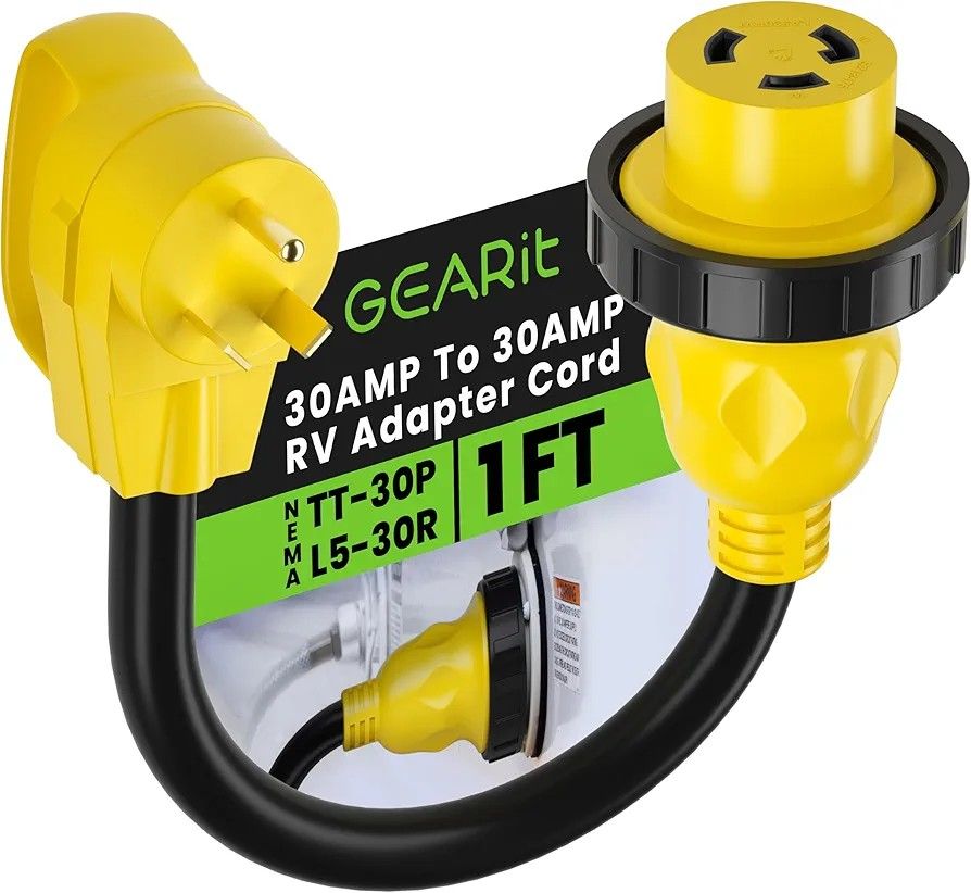 GEAR IT RV POWER HEAVY DUTY ADAPTER
