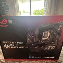 ASUS ROG Strix Z790-E Gaming WiFi II  LGA 1700(Intel 14th, Intel 13th & 12th Gen) DDR5 ATX gaming motherboard(PCIe 5.0 NVMe SSd