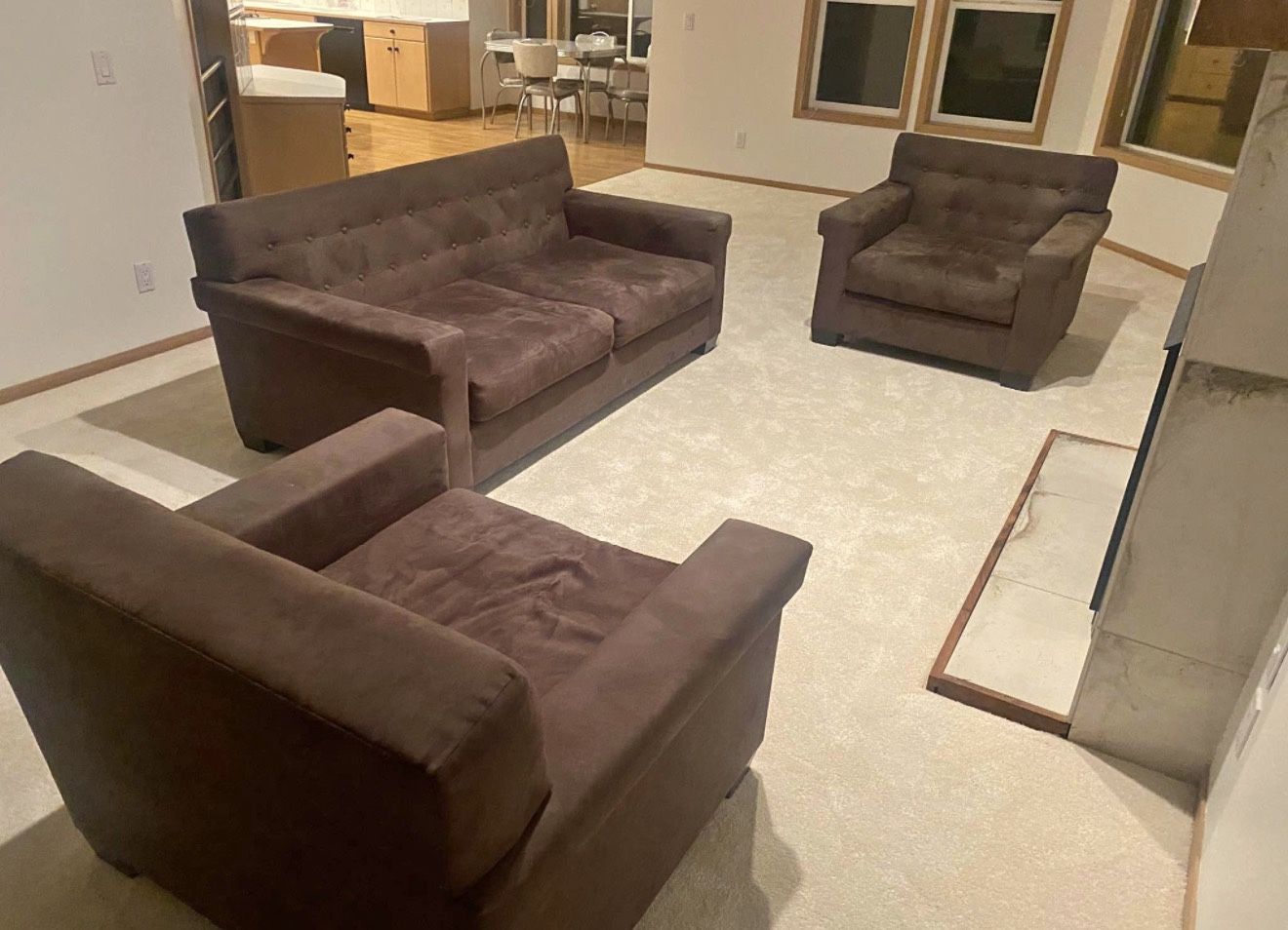 Custom Sofa & 2 Chairs Steven Anthony Inc Retails 10k *Free Local Delivery*