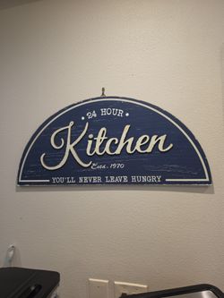 Wooden Sign