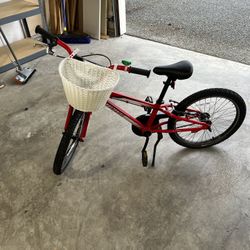 Children’s Red Specialized Bike