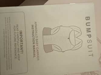 Bump Suit Baby Carrier