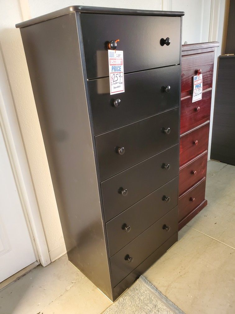New Black Tall Large Jumbo 6 Deep Drawer Dresser Chest Available In Other Colors Come Visit New Black Tall Large Jumbo 6 Deep Drawer Dresser Chest Available In Other Colors Come Visit