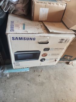 SAMSUNG MICROWAVE JEVER USED