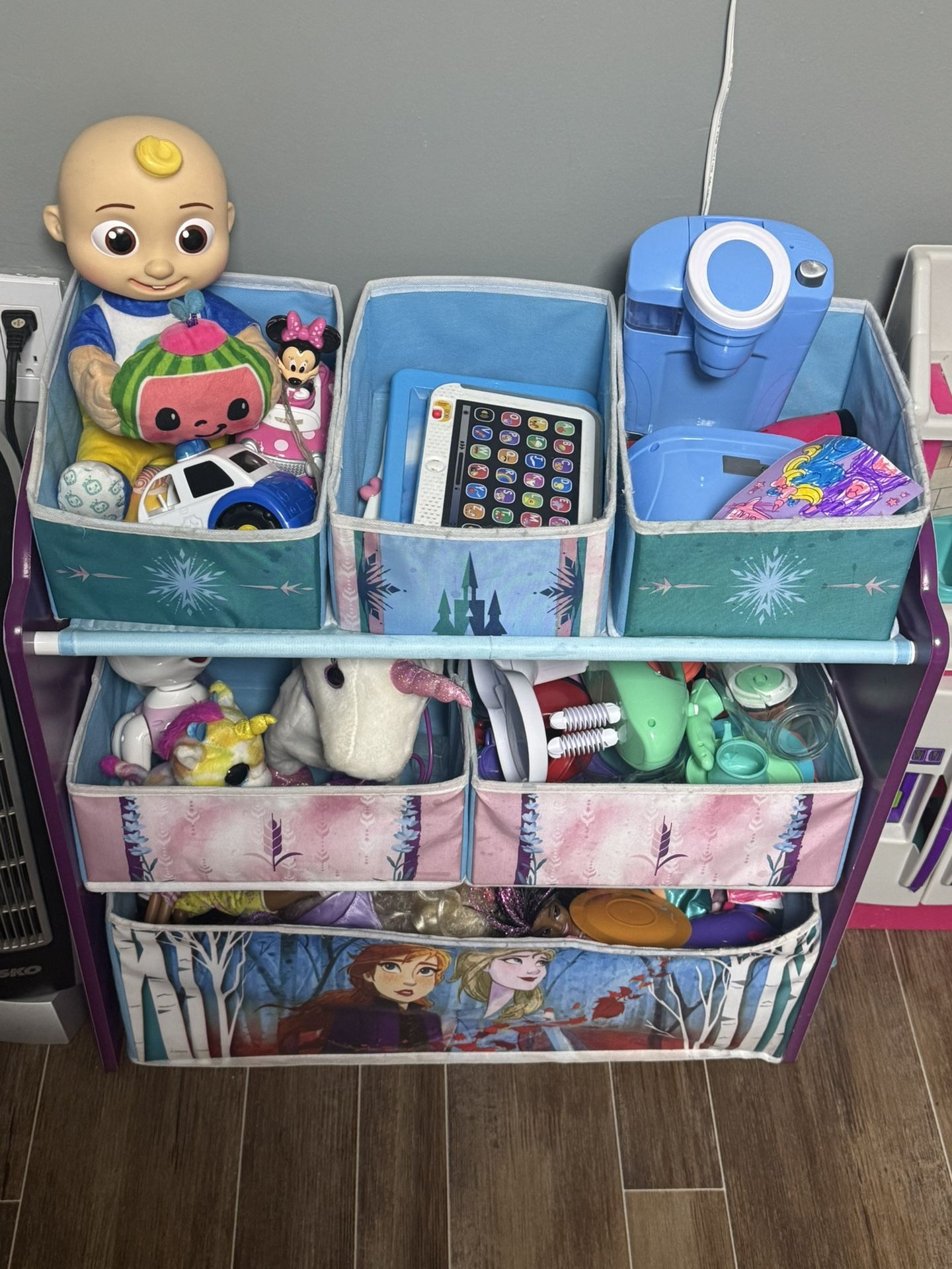 frozen theme cubby