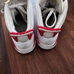 Jordan Size 13. White and Red
