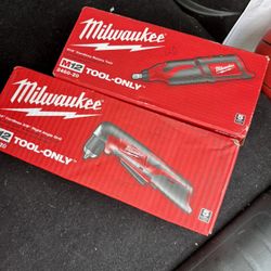 2 Hand Tools! Brand new. Cordless 3/8 Drill & Rotary Tool